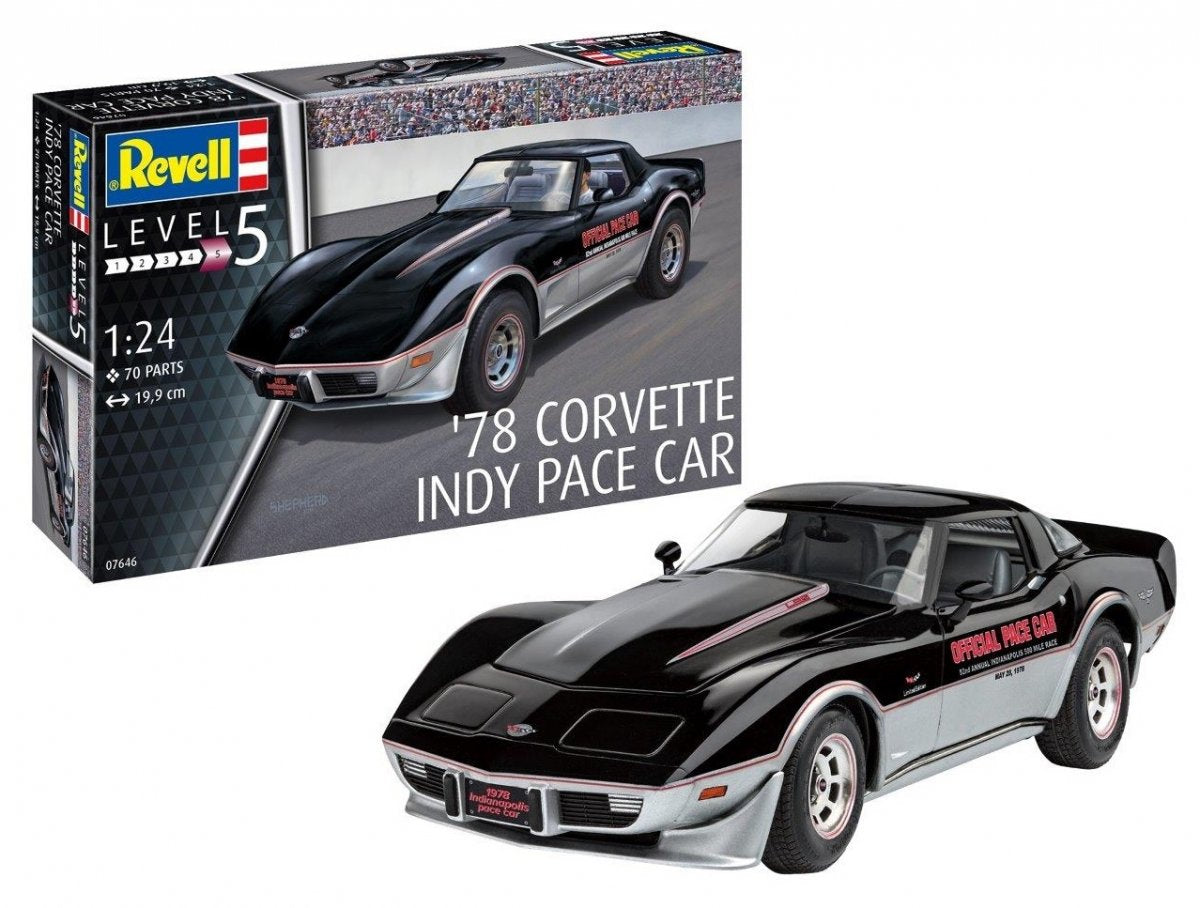Revell 07646 &amp;#39;78 Corvette Indy Pace Car 1/24