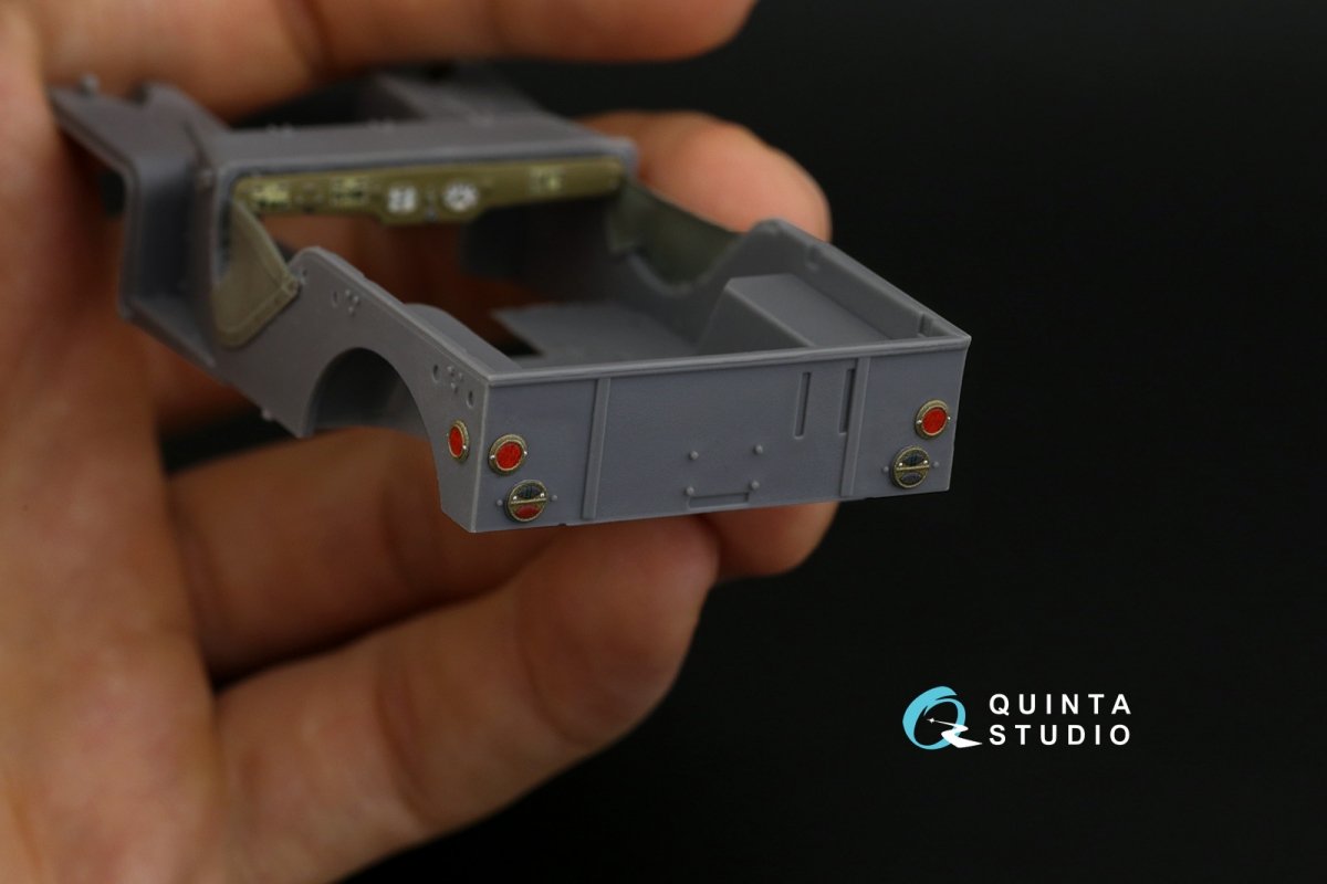 Quinta Studio QD35046 Bantam 40 BRC 3D-Printed &amp;amp; coloured Interior on decal paper ( Mini Art ) 1/35 – Bild 4