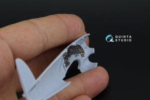 Quinta Studio QD72154 Typhoon Mk.1B Late 3D-Printed coloured Interior on decal paper (Airfix) 1/72 – immagine 10