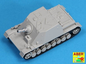 Aber 72L-44 Lufa 15cm StuH 43 do działa pancernrgo Stu.Pz. IV BRUMBAR – późna wersja / German 15cm StuH 43 Barrel for Stu.Pz. IV BRUMBAR – middle/late version 1/72 – imagen 8