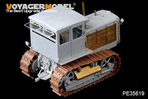 Voyager Model PE35619 WWII Soviet ChTZ S-65 Tractor w/Cab For TRUMPETER 05539 1/35 – immagine 6