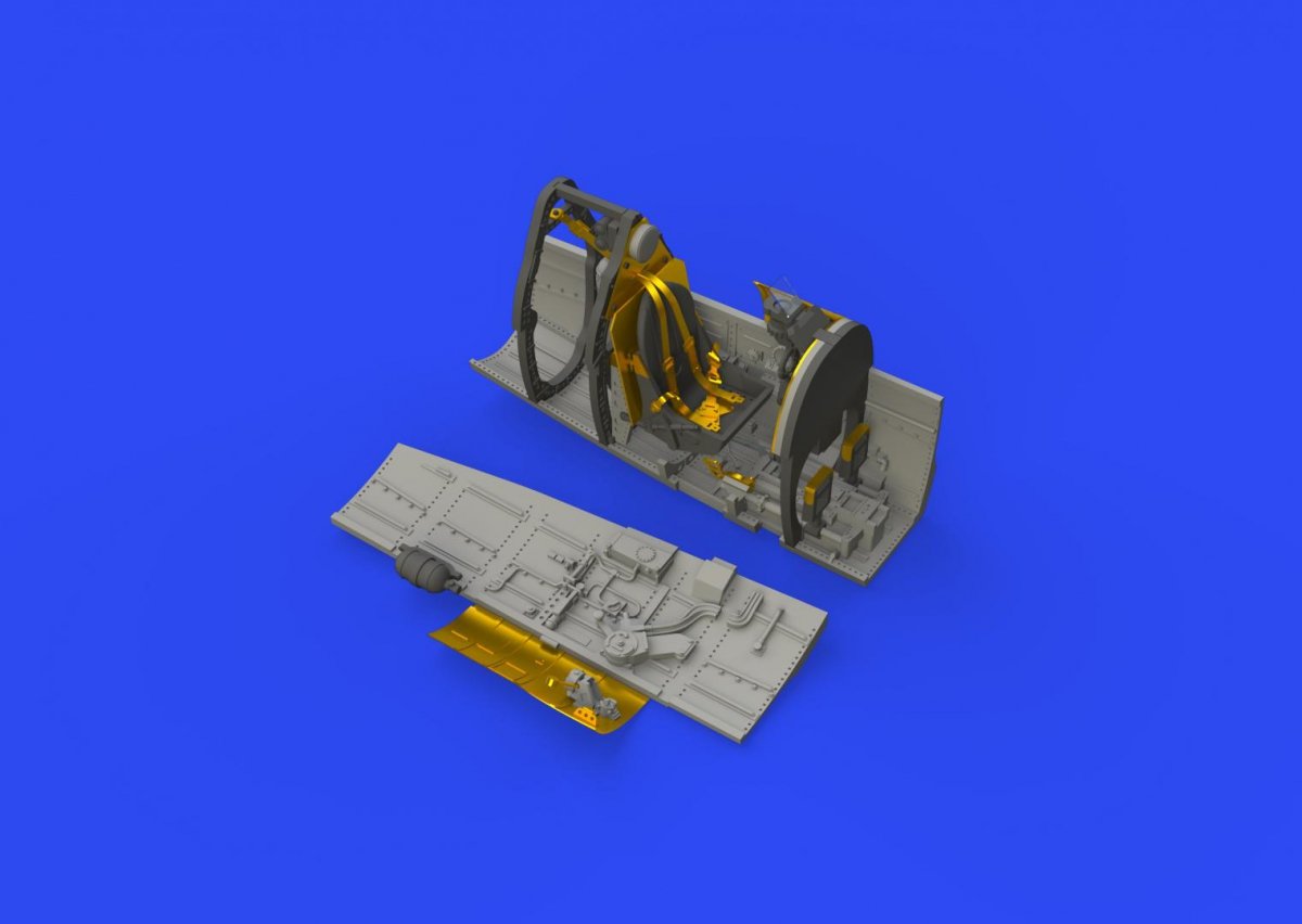 Eduard 672156 Spitfire Mk. VIII cockpit EDUARD 1/72 – zdjęcie 5