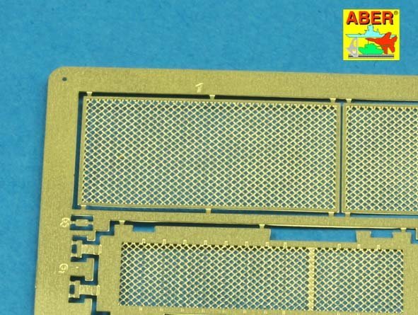 Aber 35G32 Grilles for Russian Tank T-55AM also for T-55AMV 1/35 – immagine 5