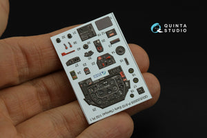 Quinta Studio QDS-32005 P-51D (Early) 3D-Printed coloured Interior on decal paper (Tamiya) (small version) 1/32 – Bild 5