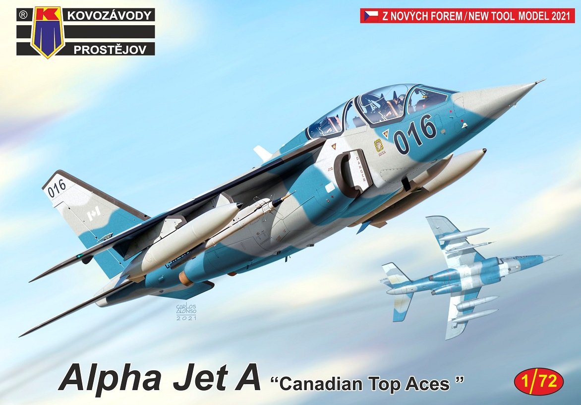 Kovozavody Prostejov KPM0265 Alpha Jet A "Canadian Top Aces" 1/72