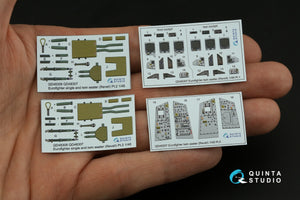 Quinta Studio QD48307 Eurofighter twin seater 3D-Printed coloured Interior on decal paper (Revell) 1/48 – Bild 5