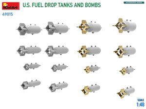 MiniArt 49015 Réservoirs de carburant et bombes largables américains 1/48 – image 7