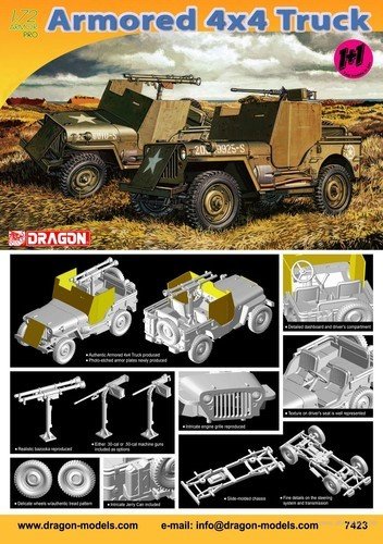 Dragon 7423 Armored 4x4 Truck 1/72 – Bild 2
