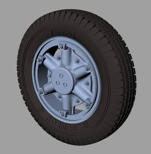 Panzer Art RE35-518 Renault AHN road wheels (Fulda) 1/35 – immagine 3