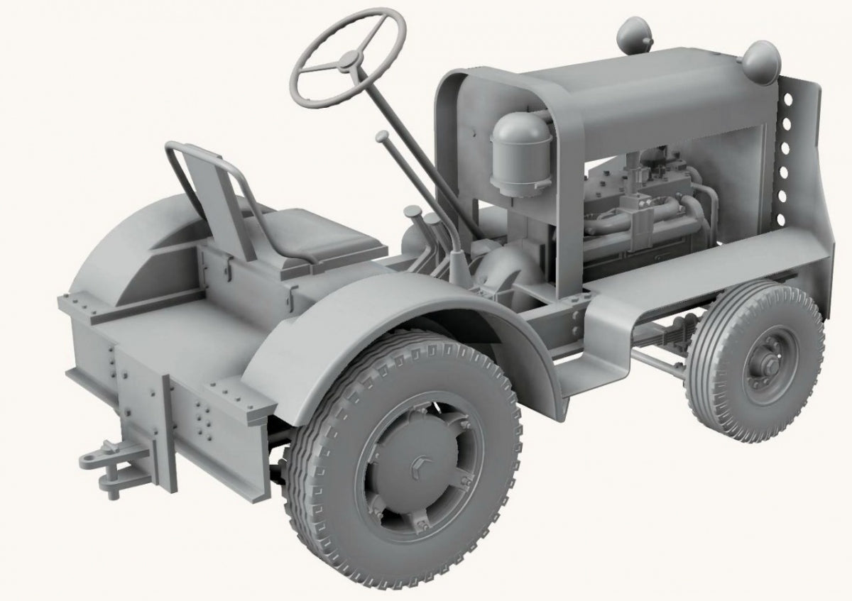 Thunder Model 32001 US Tug Clarktor-6 Mill-33 The heavy duty airfield tractor 1/32 – zdjęcie 9