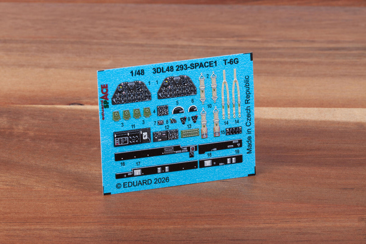 Eduard 3DL48293 T-6G SPACE for Italeri 1/48 – zdjęcie 2
