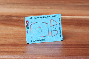 Eduard 3DL48302 MiG-21 PFM / MF / R Canopy Seal Space Set for EDUARD 1/48 – immagine 3