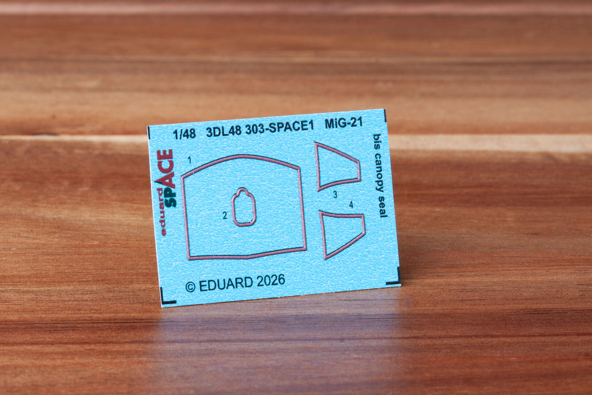 Eduard 3DL48303 MiG-21 bis Canopy Seal Space Set for EDUARD 1/48 – Bild 3