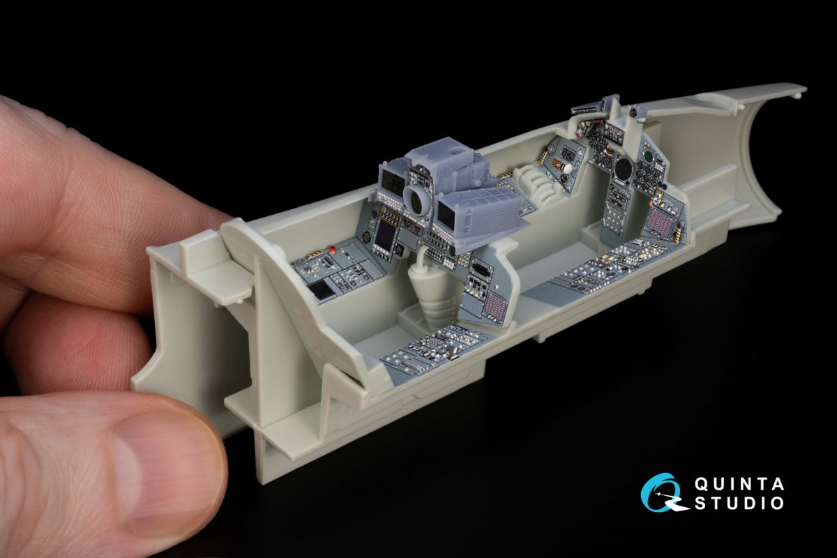 Quinta Studio QD+48262 Tornado IDS Italian 3D-Printed &amp;amp; coloured Interior on decal paper (Revell) (with 3D-printed resin parts) 1/48 – Bild 13