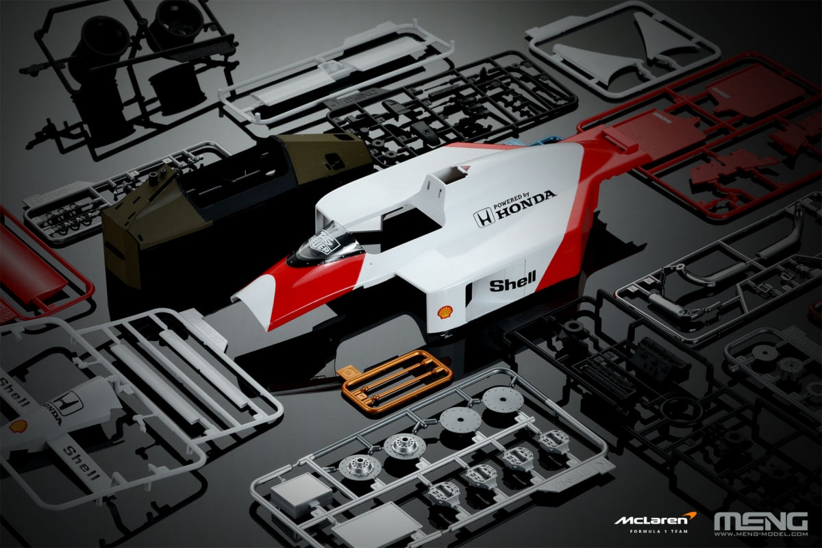 Meng Model RS-005 McLaren MP4/4 1988 (Pre-Colored Edition) 1/12 – immagine 2