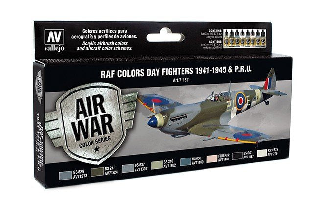 Vallejo 71162 Drapeaux de la RAF Day Fighters 1941-1945 et PRU
