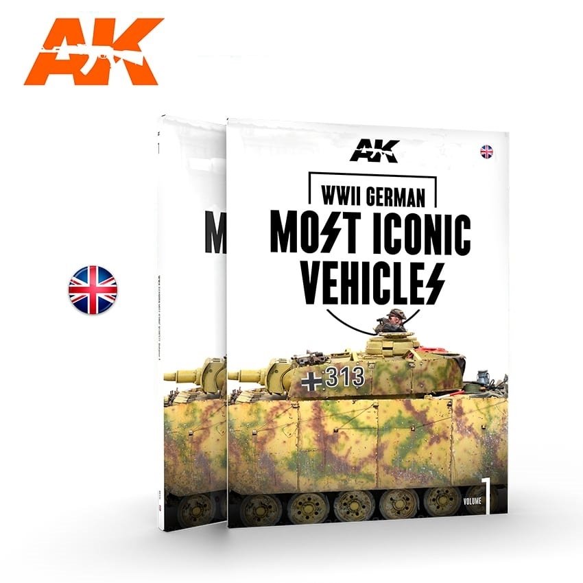 AK Interactive 514 VÉHICULES SS ALLEMANDS LES PLUS EMBLÉMATIQUES DE LA SECONDE GUERRE MONDIALE. VOLUME 1