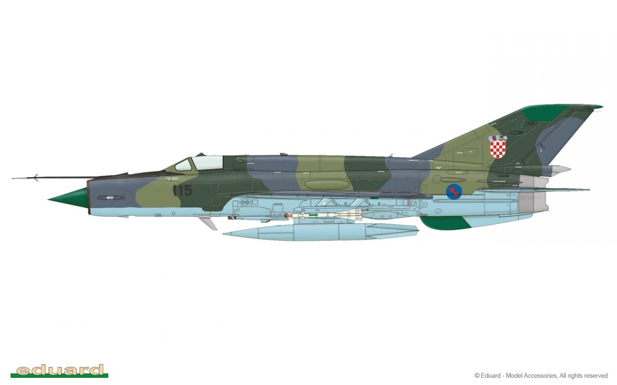 Eduard 8232 MiG-21BIS 1/48 – immagine 20