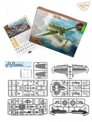 Clear Prop! CP4813 Polikarpov I-16 type 5 - in the sky of China STARTER KIT 1/48 – immagine 3