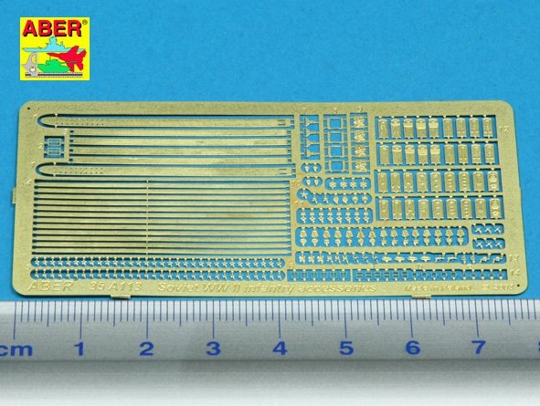 Aber 35A113 Soviet WW II infantry accessories 1/35 – Bild 2