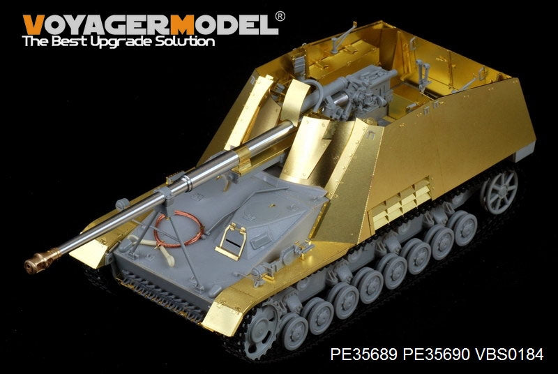 Voyager modèle PE35689 seconde guerre mondiale allemand Sd.Kfz.164 Nashorn pour DRAGON 6387/6165/6166/6314 1/35 – image 25