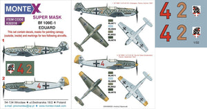 Montex K32318 Bf 109E-1 1/32