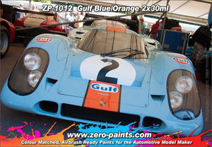 Zero Paints ZP-1012 Gulf Blue and Orange Paints 2x30ml – Bild 2