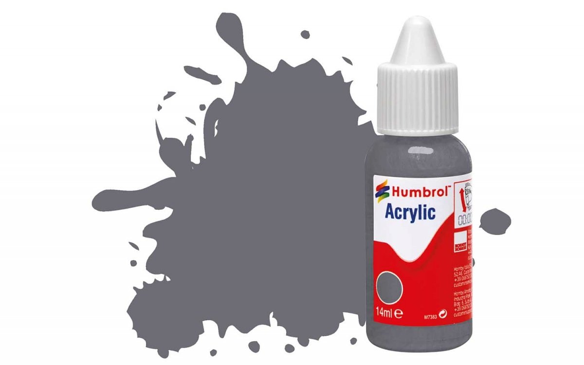 Humbrol DB0123 No 123 Extra Dark Sea Gray - Satin - 14ml.