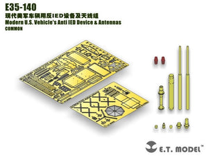 Dispositif anti-IED et antennes pour véhicule américain ET Model E35-140, échelle 1/35 – image 2