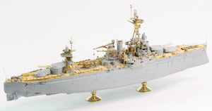 Pontos 35023FN USS BB-34 New York 1944 Detail-up set (w/Teak Tone Deck, Barrels, Resin,PE) – Bild 3