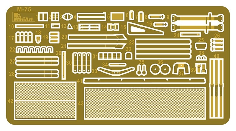 MiniArt 37042 SU-122-54 LATE TYPE 1/35 – imagen 12