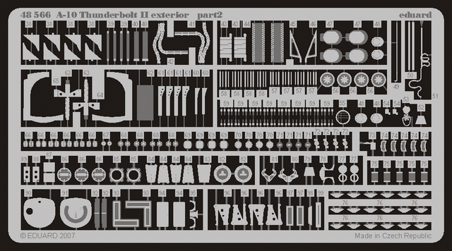 Eduard 48566 A-10 exterior 1/48 (ITALERI) – imagen 2