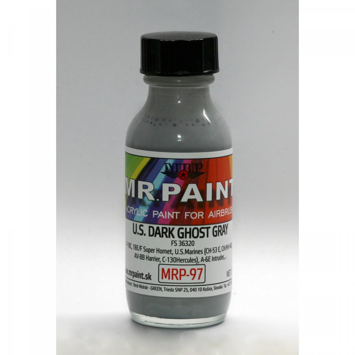 MR. Paint MRP-097 U.S. DARK GHOST GRAY FS36320 30ml – imagen 2