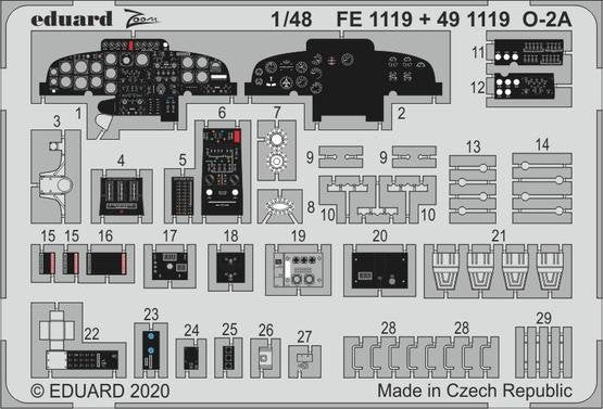 Eduard BIG49267 O-2A ICM 1/48 – immagine 4