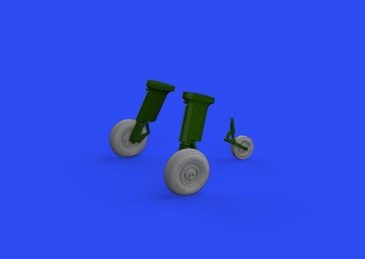 Eduard 648679 Z-126/226 Trener wheels EDUARD 1/48 – immagine 3