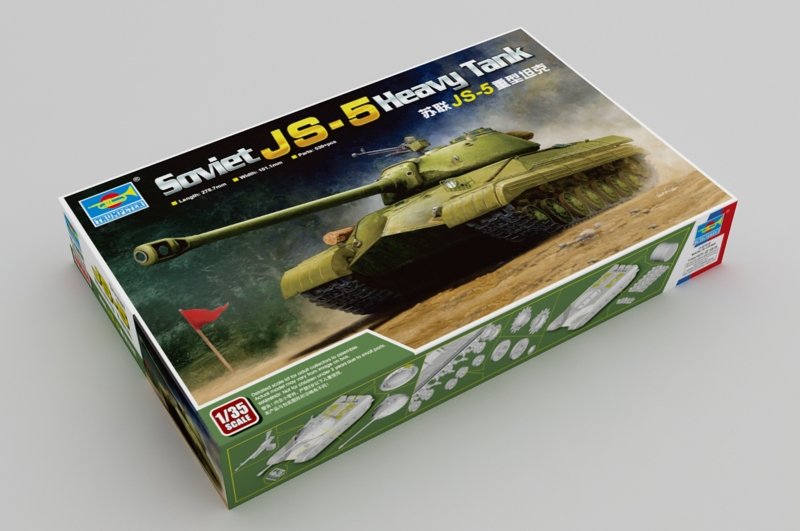 Trumpeter 09566 Char lourd soviétique JS-5 1/35 – image 2