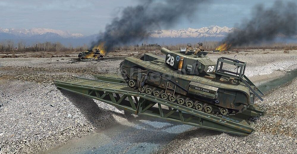 Revell 03297 Churchill A.V.R.E 1/76 – immagine 4