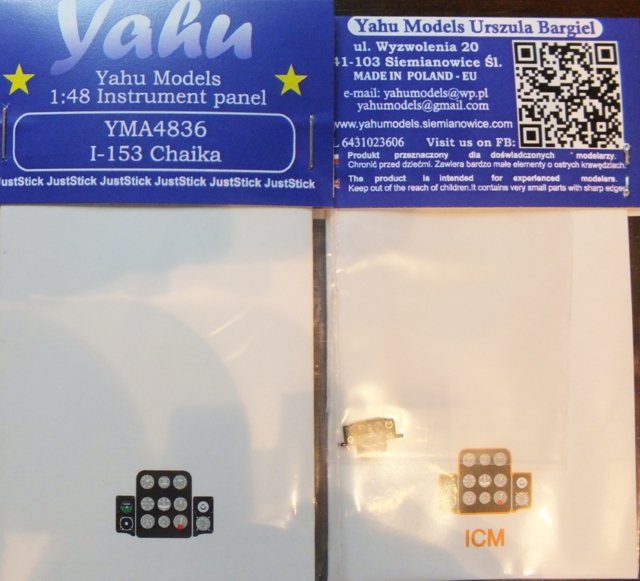 Yahu YMA4836 I-153 (ICM) 1/48