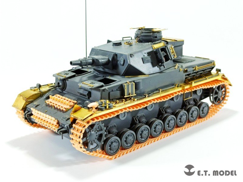 E.T. Model P35-020 WWII German Pz.Kpfw.III/IV（Type 3A）Workable Track ( 3D Printed ) 1/35 – Bild 4