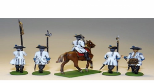 Hat 8324 Seven Years War Austrians Command 1/72