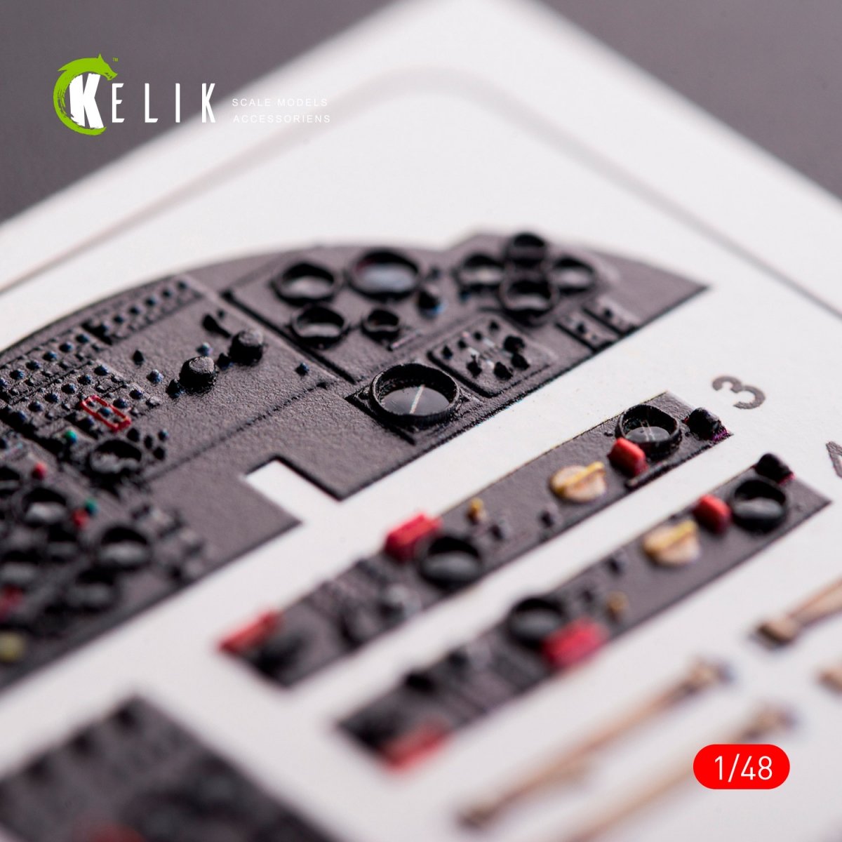 KELIK K48001 AN-2 COLT INTERIOR 3D DECALS FOR HOBBY BOS KIT 1/48 – immagine 2
