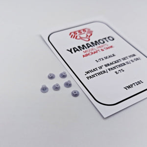 Yamamoto Model Parts YMP7201 Wsporniki &amp;quot;What if&amp;quot; Panther/PantherII/E-50/E-75 1/72 – immagine 3