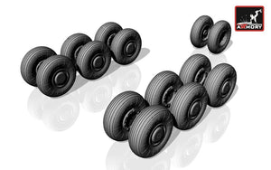 Armory Models AW72012 Tupolev Tu-22M2/M3 Backfire wheels 1/72 – imagen 3