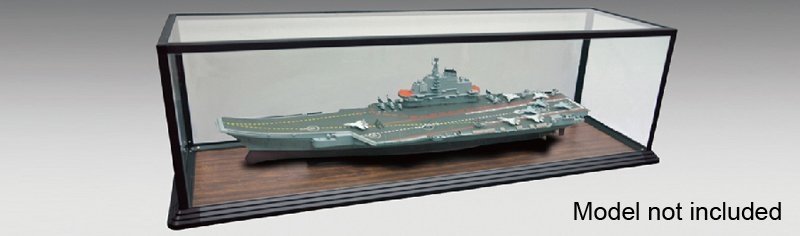 Vitrine en verre Trumpeter 09844 1254 mm x 338 mm x 382 mm 