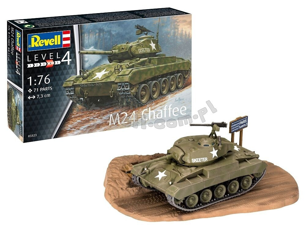 Revell 63323 M24 Chaffee - model set 1/76 – immagine 2