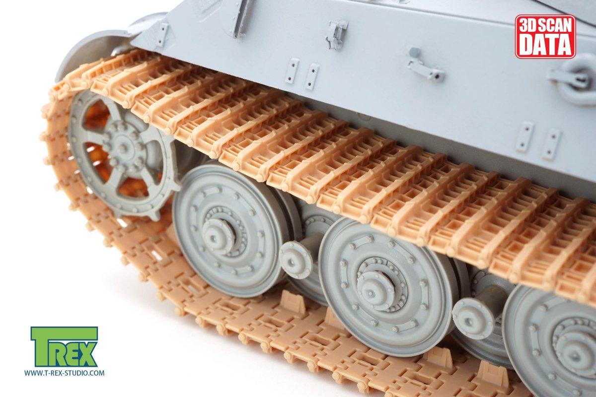 T-Rex Studio TR85049 King Tiger Tracks Common Type 1/35 – immagine 3