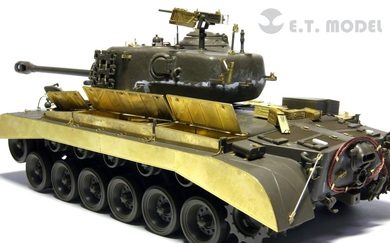 E.T. Model E35-023 US M26 PERSHING Medium Tank (For TAMIYA 35254) 1/35 – zdjęcie 3