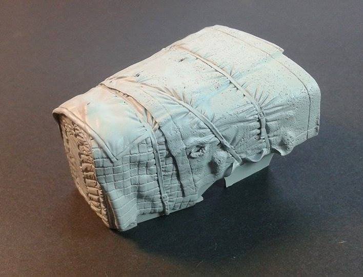 Panzer Art RE35-418 Pont moteur Mercedes 4500 avec bâche en toile 1/35