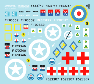 Star Decals 35-C1203 Allied M3A1 White Scout Car 1/35 – immagine 3
