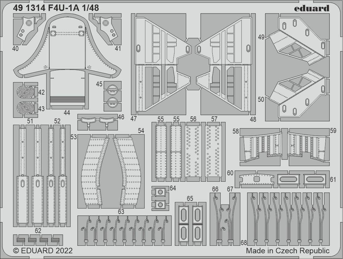 Eduard 491314 F4U-1A HOBBY BOSS 1/48 – image 2